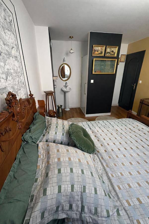 Chambre d’hôte pour 2 personnes, avec Terrasse ainsi que Jardin et Vue