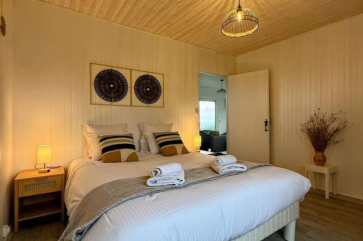 House with ocean views in Quiberville-sur-Mer, \"C2Ame,\" with direct access to the beach and restaurants in Quiberville, Región de Dieppe