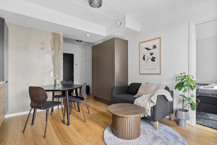 Vacation rental for 2 people, with terrace and yard in Aarhus
