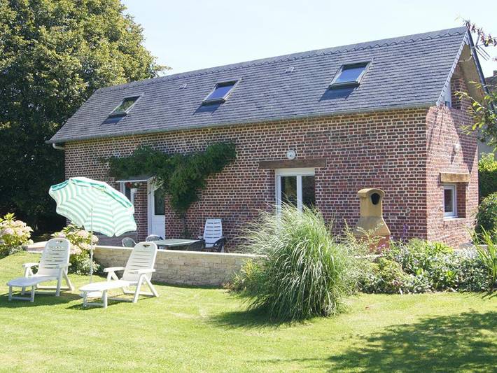 Maison de vacances pour 4 personnes, avec Terrasse et Jardin à Goderville