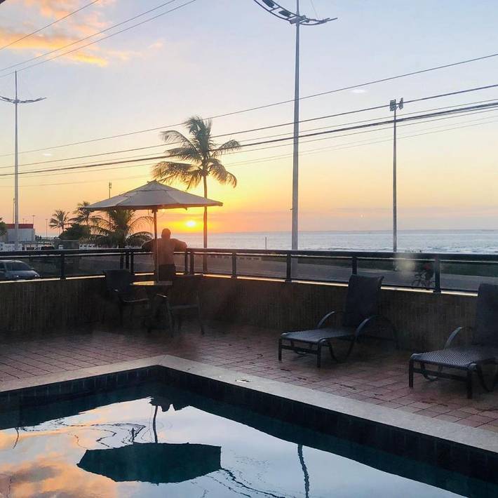Hotel para 2 pessoas, com varanda e vista e ainda piscina no Maranhão