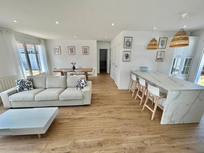 Maison de vacances pour 6 personnes, avec jardin