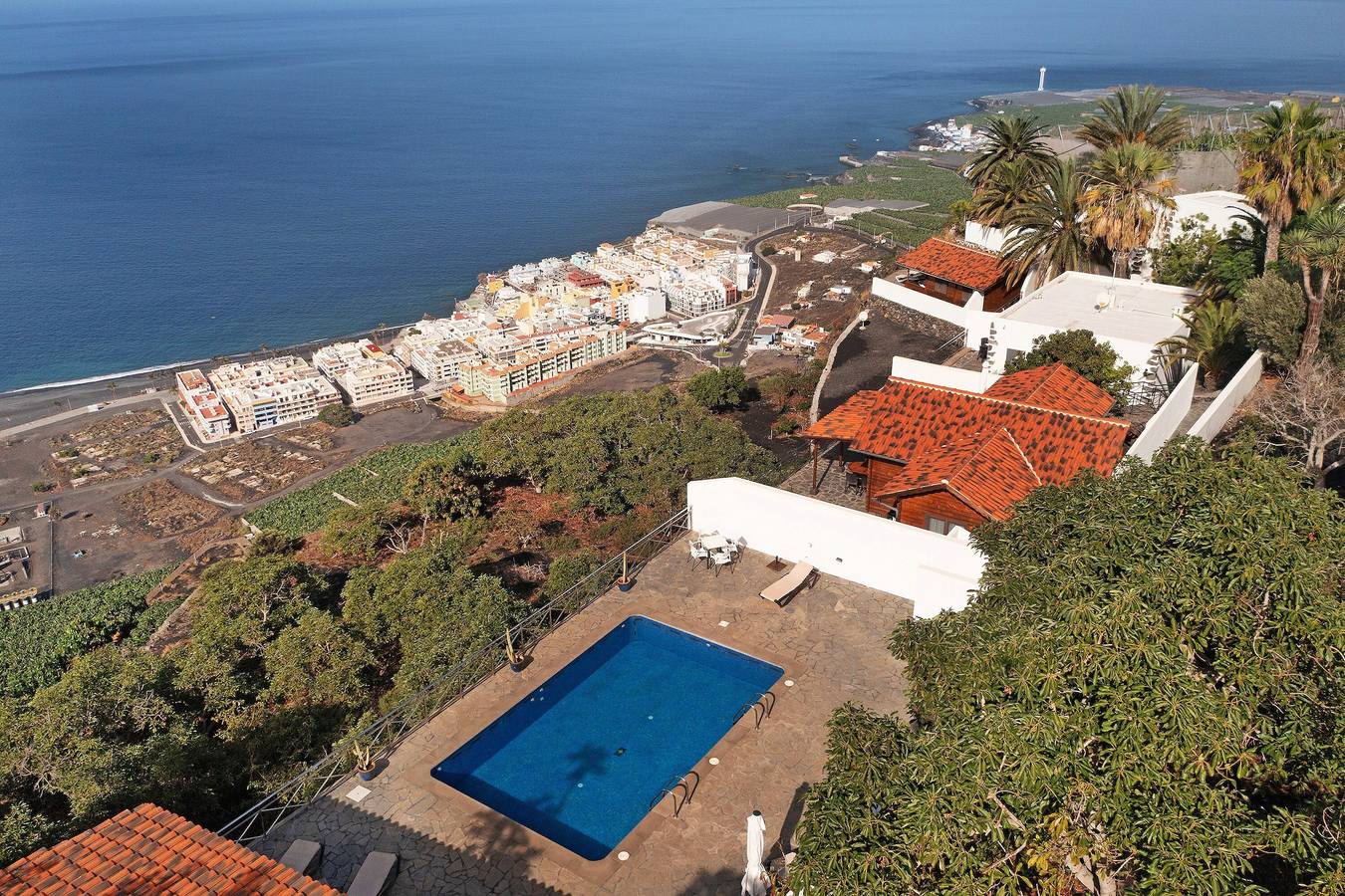 Ferienhaus 'Moijama 4' mit Meerblick, Gemeinschaftspool und Wlan in Puerto Naos, Los Llanos de Aridane