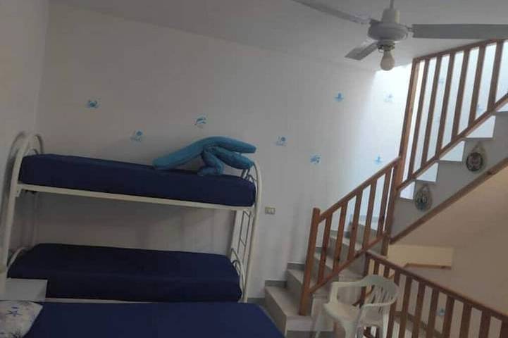 House in old town with sea view terrace in Scialara o Castello, Vieste