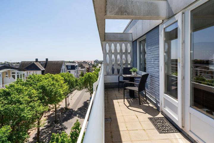 Ganze Wohnung, Modernes und zentrales 3-Zimmer App. mit Balkon, Wlan. Haustiere erlaubt. in Westerland, Sylt (Gemeinde)
