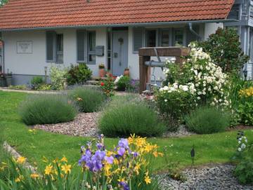 Ferienwohnung für 4 Personen, mit Garten und Balkon, kinderfreundlich in Rust