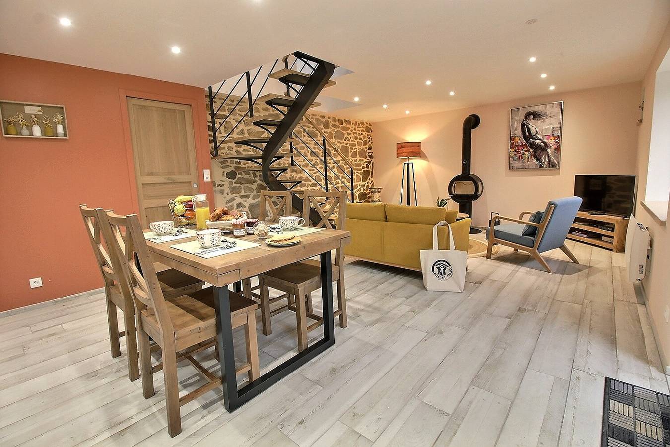 Ty Léa in Lézardrieux, Costa de granito rosa