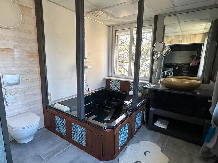 Location de vacances pour 2 personnes, avec sauna et vue ainsi que jardin et piscine, animaux acceptés à Lau-Balagnas - 3