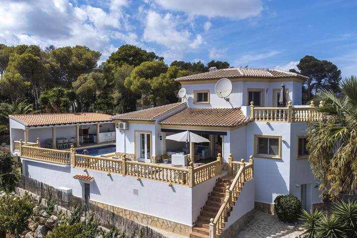Villa voor 10 personen, met tuin in Jávea