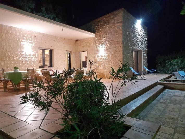 Villa pour 5 personnes, avec vue et jardin, adapté aux familles à Polignano a Mare