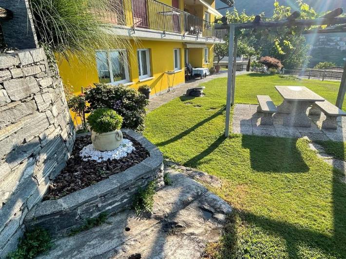 Ferienwohnung für 4 Personen, mit Garten