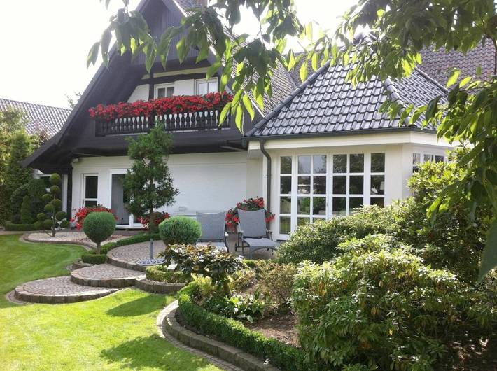 Vakantiewoning voor 2 personen, with Terras and Tuin as well as Uitzicht in Bocholt (Duitsland)
