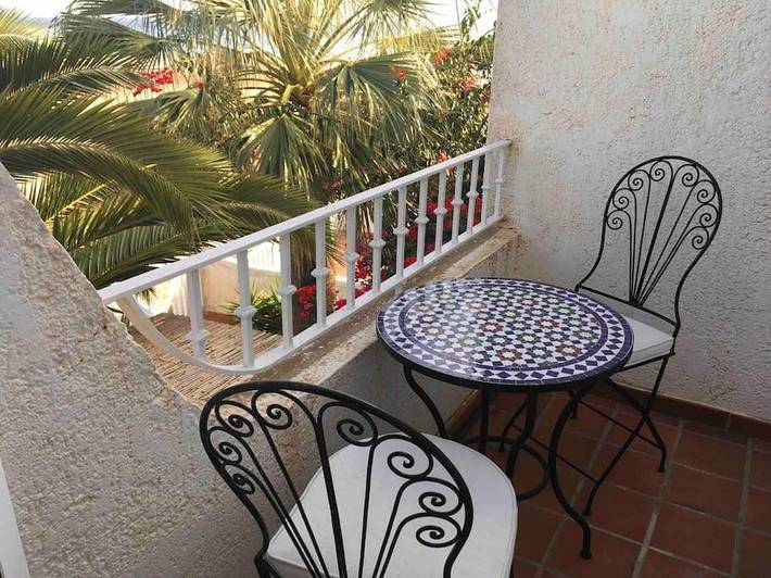 Location de vacances pour 6 personnes, avec terrasse ainsi que jardin et vue, animaux acceptés à Agua Amarga - 2