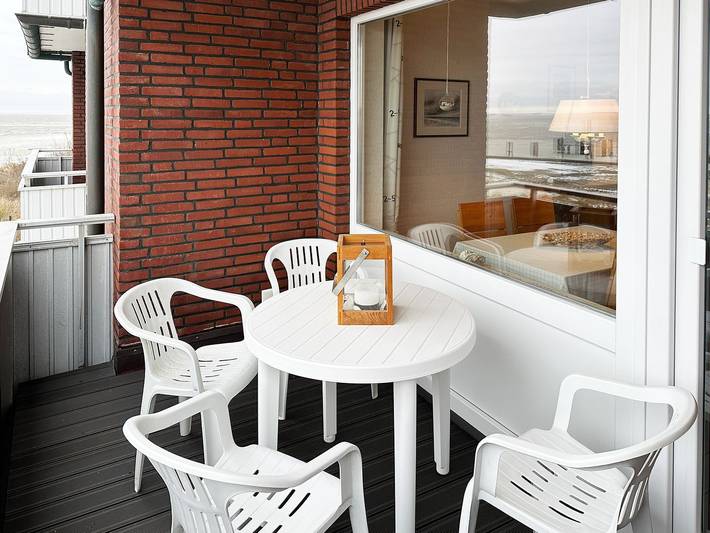 Ferienwohnung für 2 Personen, mit Balkon in Wittdün - 4