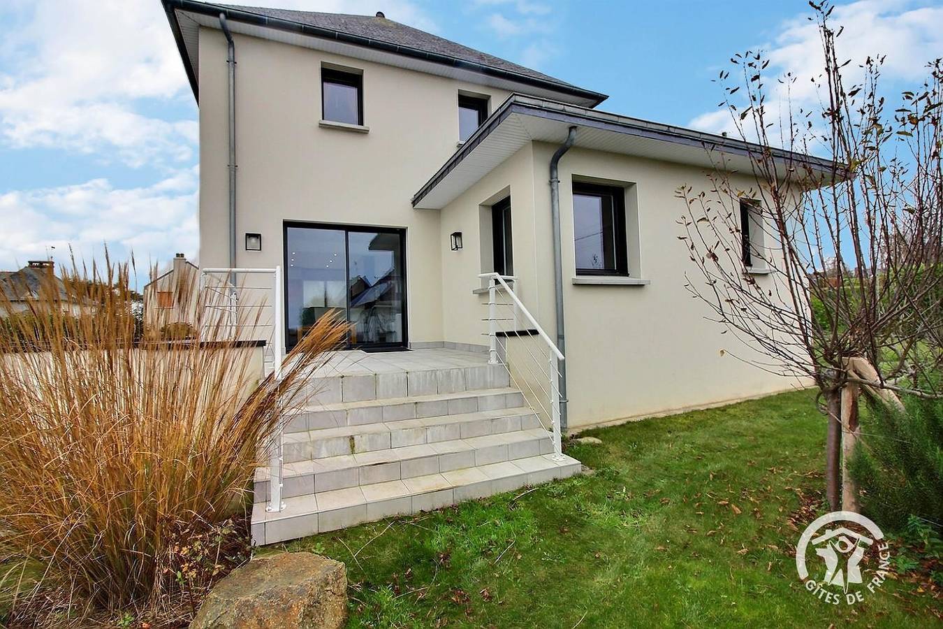 Vue sur Perros in Perros-Guirec, Rosa Granitküste