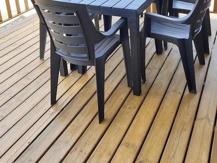 Mobil home pour 6 personnes, avec bassin pour enfant à Flagnac - 3