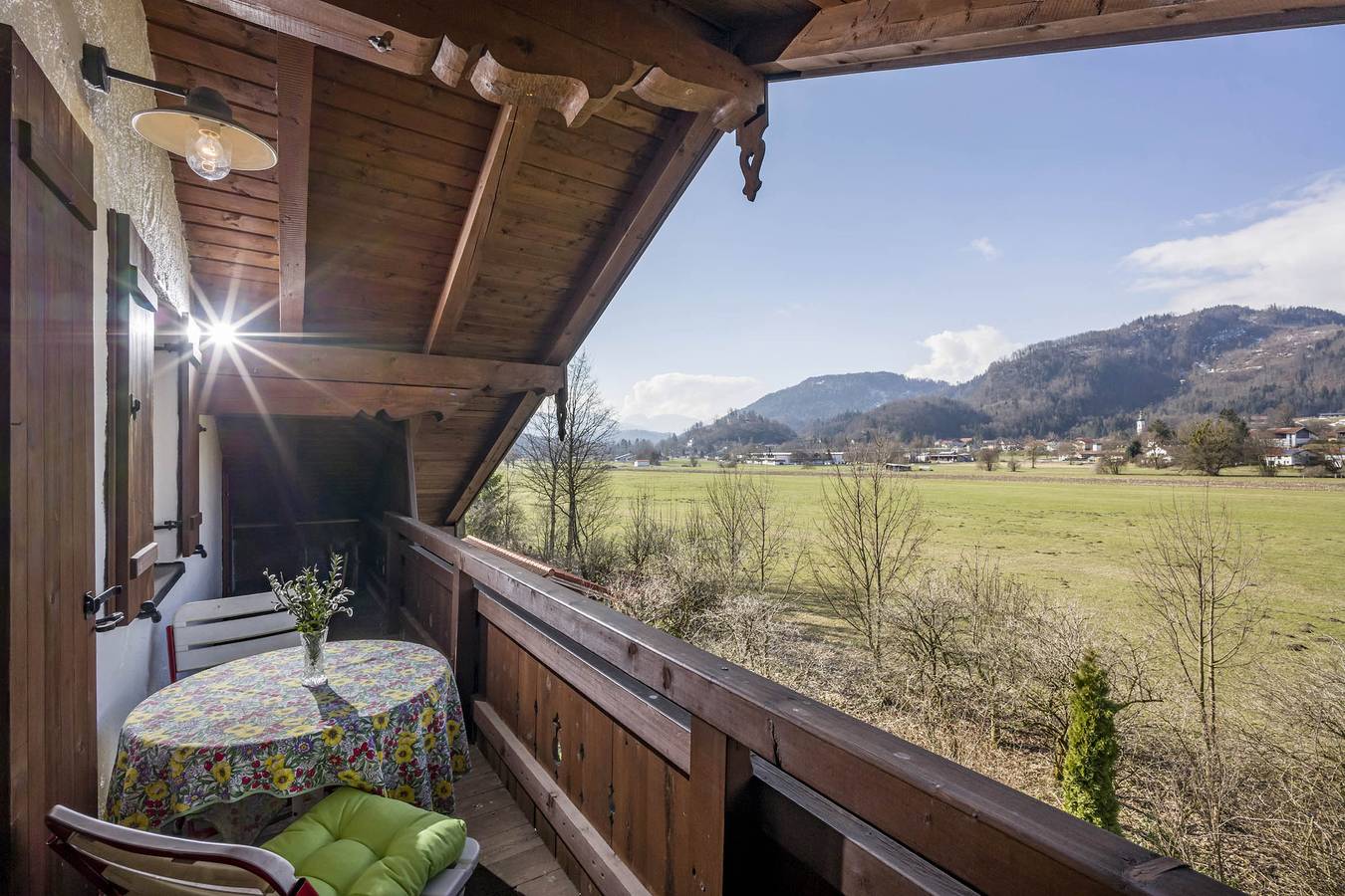 Ganze Ferienwohnung, Ferienwohnung Gerstner - 2-Zimmer-Ferienwohnung, 52qm, 1 Schlafzimmer, Balkon in Oberaudorf, Landkreis Rosenheim