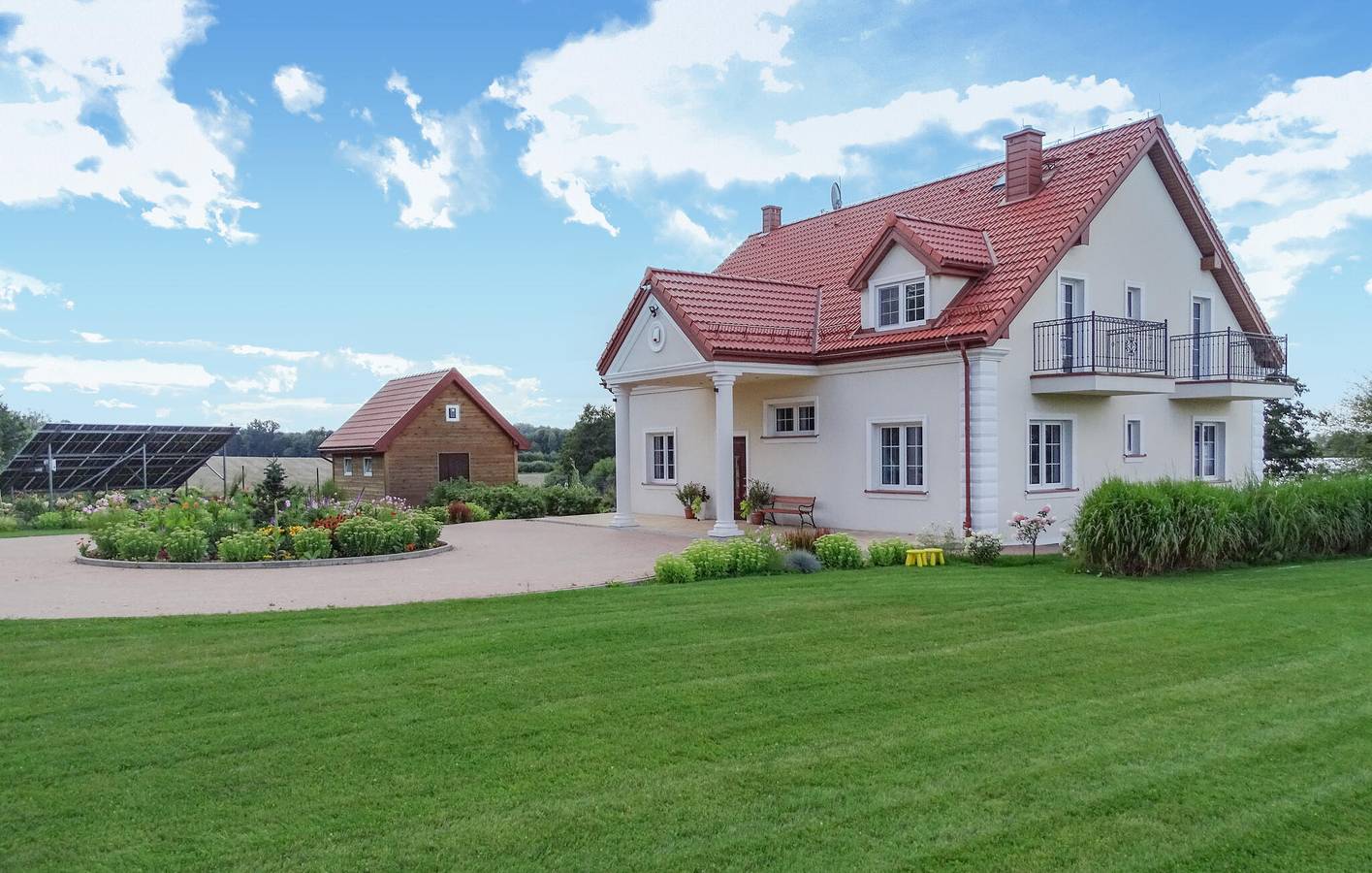 Ferienhaus für 12 Personen mit Sauna in Ermland-Masuren