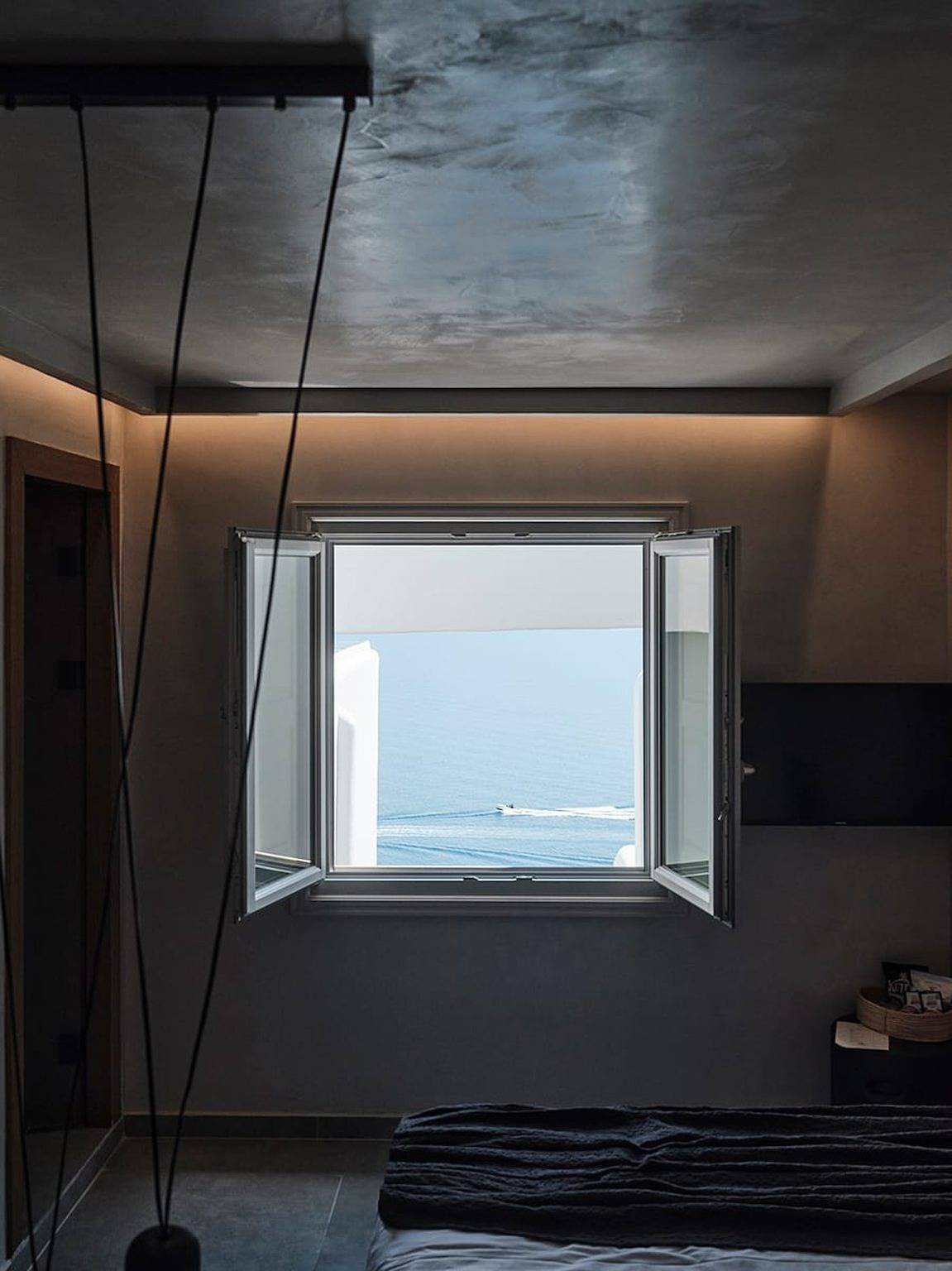 Villa für 2 Personen mit Meerblick in Oia, Santorin