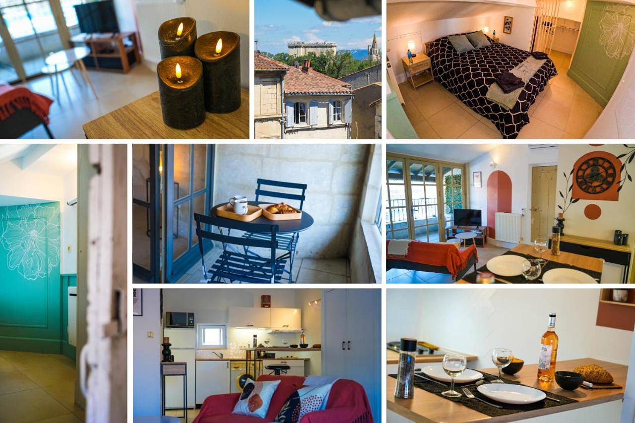 Appartement entier, One-Bedroom Apartment in Beaucaire, Région de Nîmes