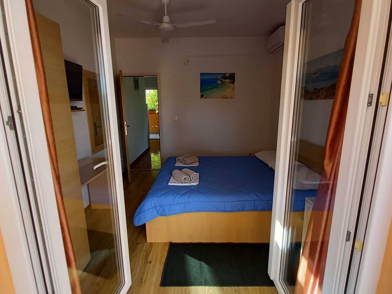 Ganze Wohnung, One-bedroom apartment with terrace in Mljet