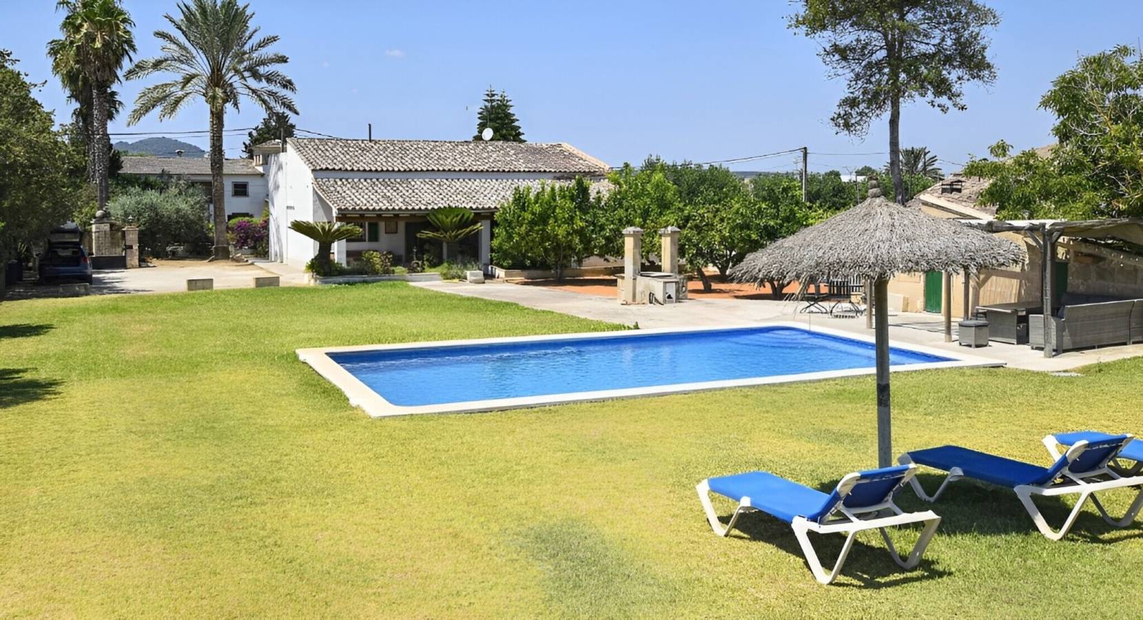 Villa 'Valls' con piscina privada, Wi-Fi y aire acondicionado in Montuiri, Interior de Mallorca