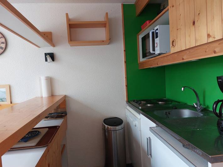 Apartamento entero, Dúplex a pie de pista, 2 piezas, 6 pers., Arc 1800, balcón sur-oeste in Arc 1800, Bourg-Saint-Maurice