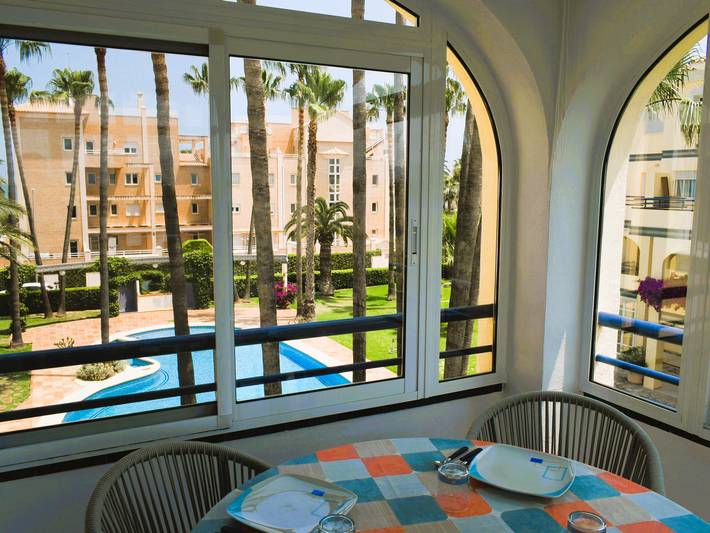 Ferienwohnung für 4 Personen, mit Garten und Terrasse sowie Pool in Dénia - 2