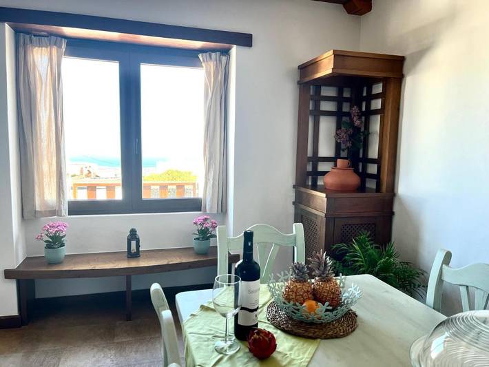 Ferienhaus für 7 Personen, mit Terrasse und Garten sowie Ausblick