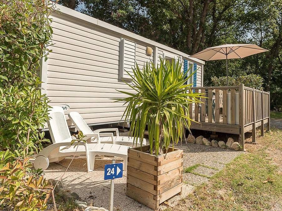 Camping l'Etoile d'Or - Mobilheim 4 personen - Cottage Privilege + Clim in La Côte Vermeille, Argelès-sur-Mer