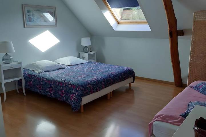 Chambre d’hôte pour 4 personnes, avec jardin