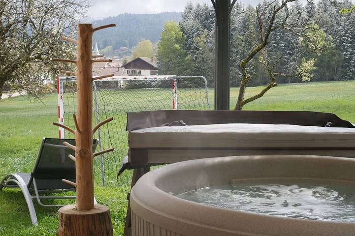 Chalet pour 8 personnes, avec terrasse et jacuzzi ainsi que sauna et jardin - 1