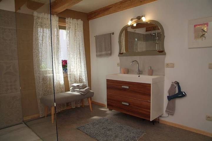 Ferienwohnung für 2 Personen, mit Terrasse und Garten sowie Sauna in Vogelsang-Warsin - 3