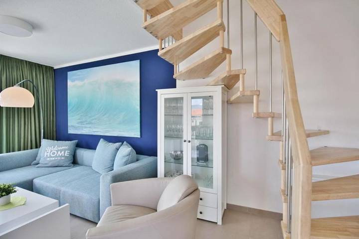 Ferienhaus mit Meerblick für 6 Personen, mit Balkon und Sauna in Cuxhaven (Stadt) - 3
