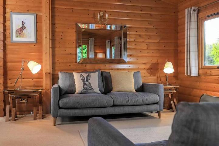 Luxury 3 bedroom Scandinavian Lodge v(sleeps 6) in Hursley, South-Downs
