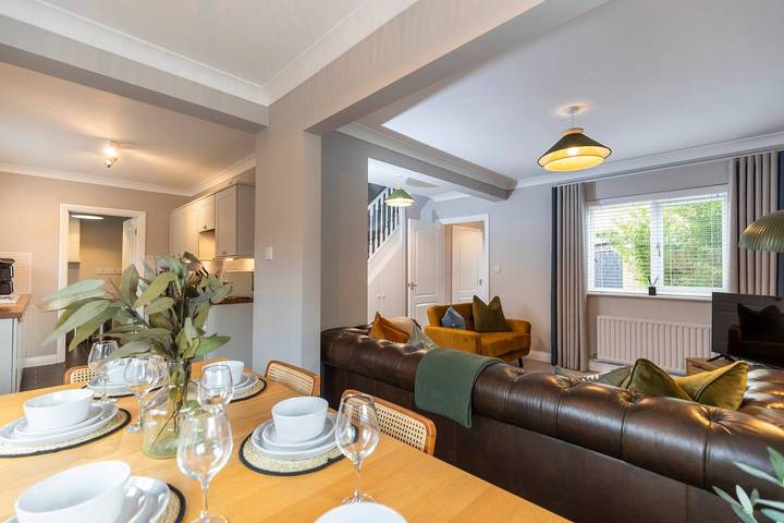 Glamping for 7 people, with garden in County Durham