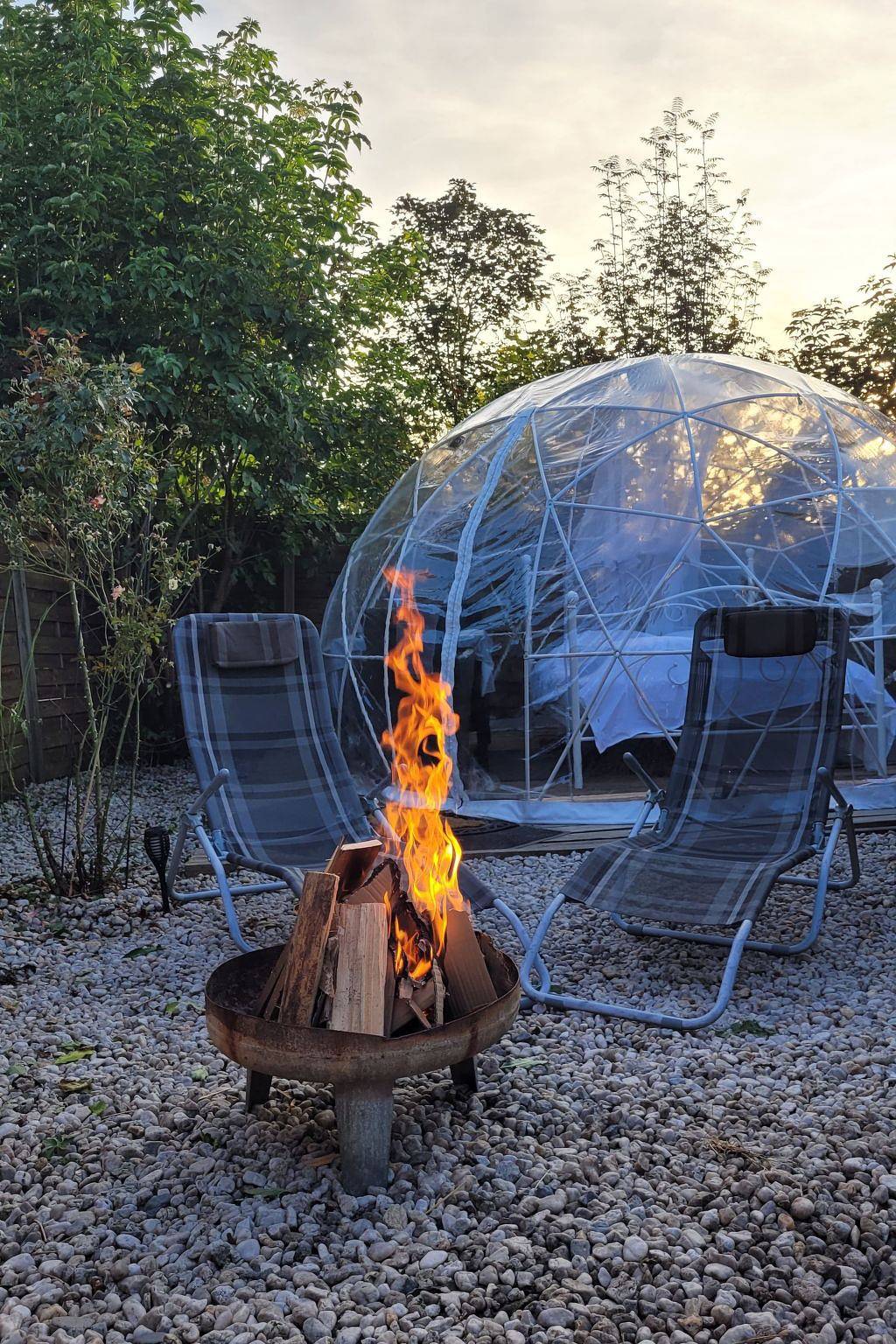 Bubble Übernachtung im Fichtelgebirge in Hohenberg an der Eger, Landkreis Wunsiedel im Fichtelgebirge