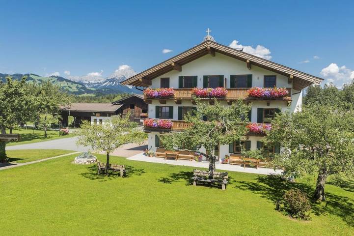 Vakantiewoning voor 4 personen, met uitzicht en tuin in Kitzbühel