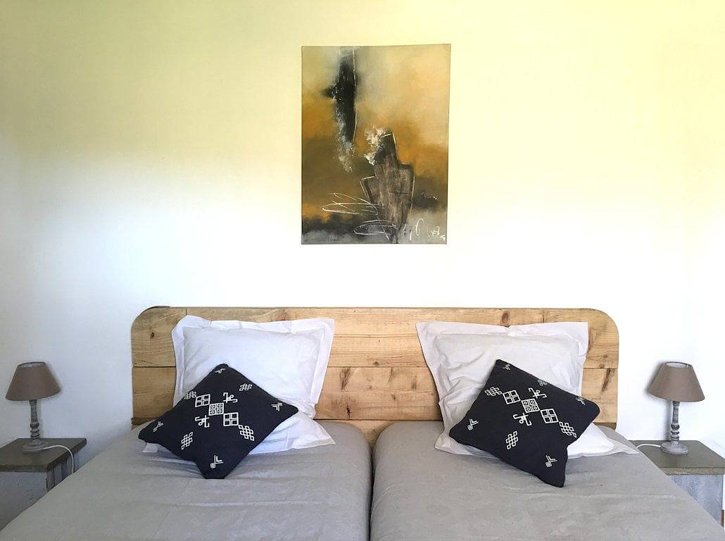 Maison d'hôtes Maison Pons - Chambre d'hôtes "Léo" in Pougnadoresse, Région de Nîmes