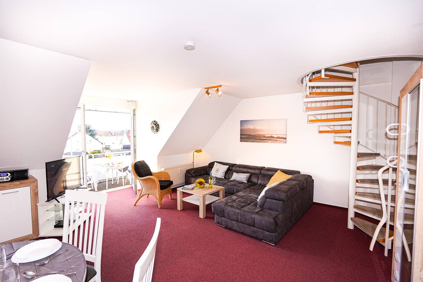 Apartamento vacacional entero, Blankwasserweg 45, Wohnung "Fernblick" in Grömitz, Distrito de Holstein Oriental