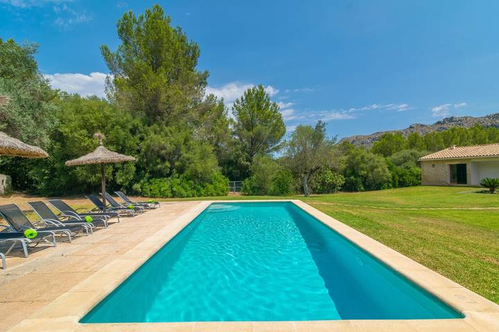 Finca mit Pool für 8 Personen, mit Terrasse in Pollença - 4