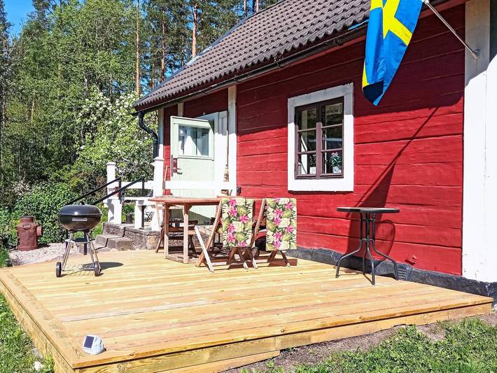 Lugnt lanthus i Nykil in Östergötland