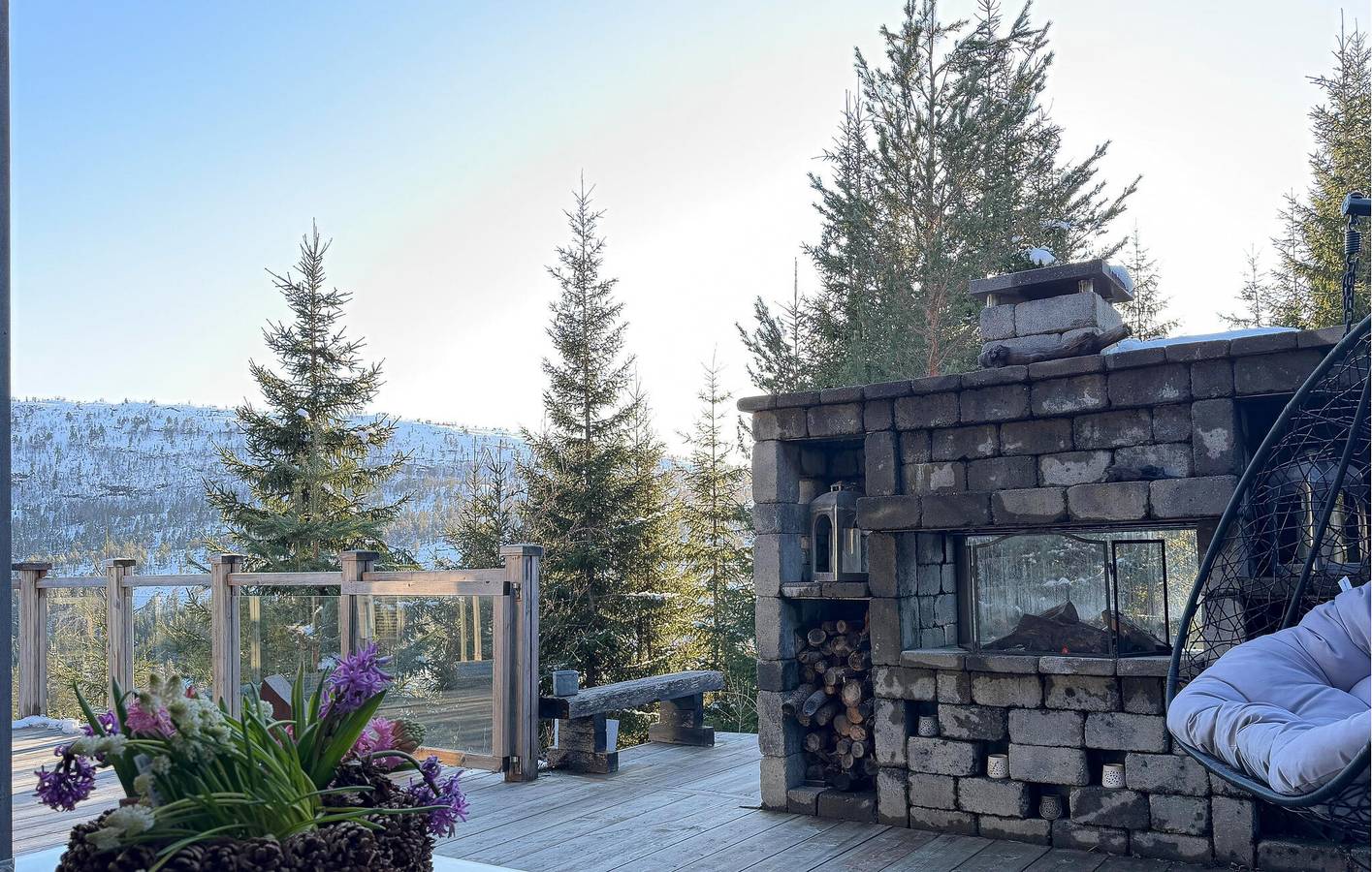 Feriehus for 10 personer med terrasse in Stryn 