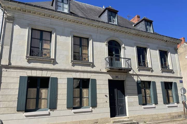 Maison de vacances pour 8 personnes, avec balcon ainsi que jacuzzi et jardin