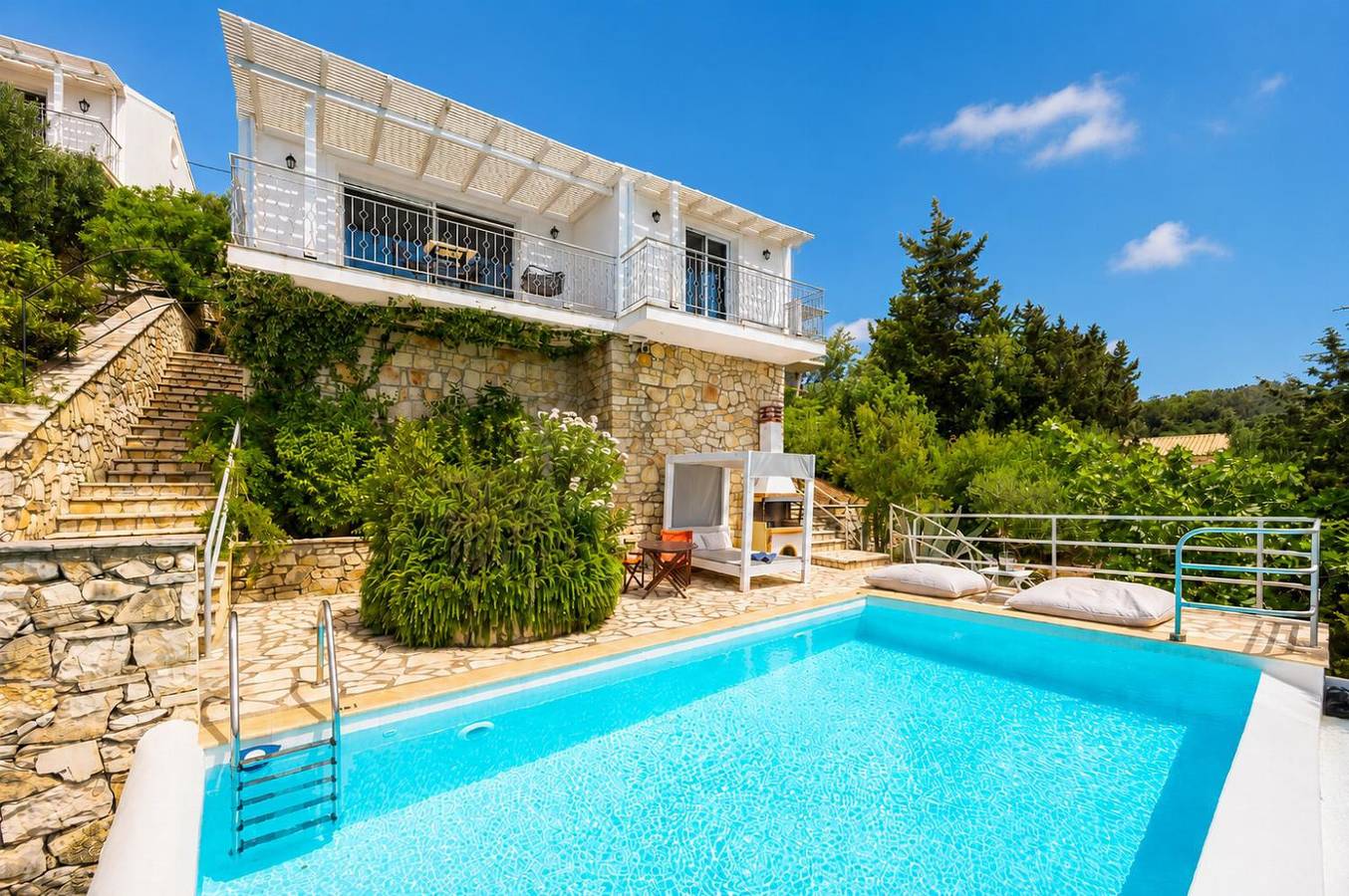 Villa für 3 Personen mit Balkon in Vlachopoulatika, Paxos