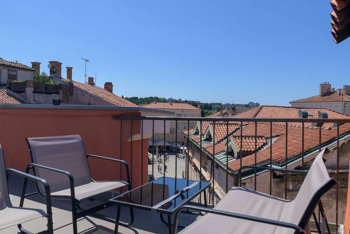 Ferienwohnung für 2 Personen, mit Balkon/Terrasse in Pula