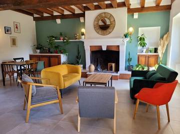 Chambre d’hôte pour 5 personnes, avec jacuzzi et jardin à Sambin