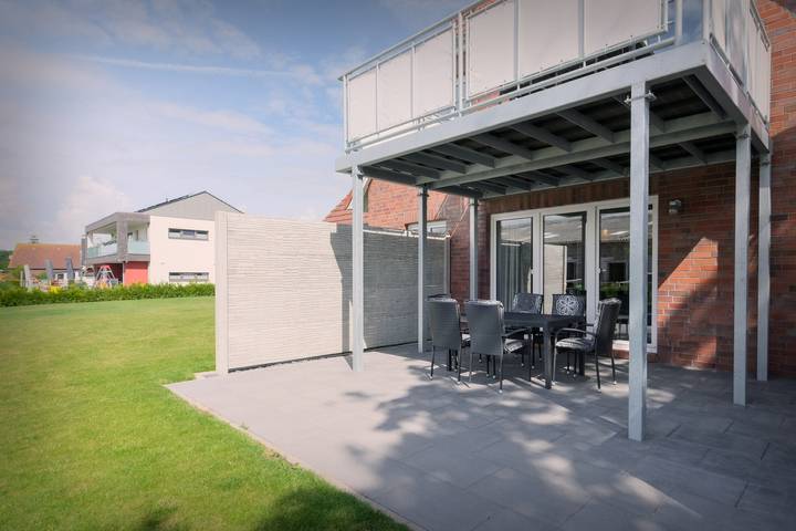 Appartement de vacances entier, *Neu* moderne Fewo No. 2 Friesenhuus Carolinensiel - nahe Harle & Cliner Quelle in Carolinensiel-Harlesiel, Wittmund