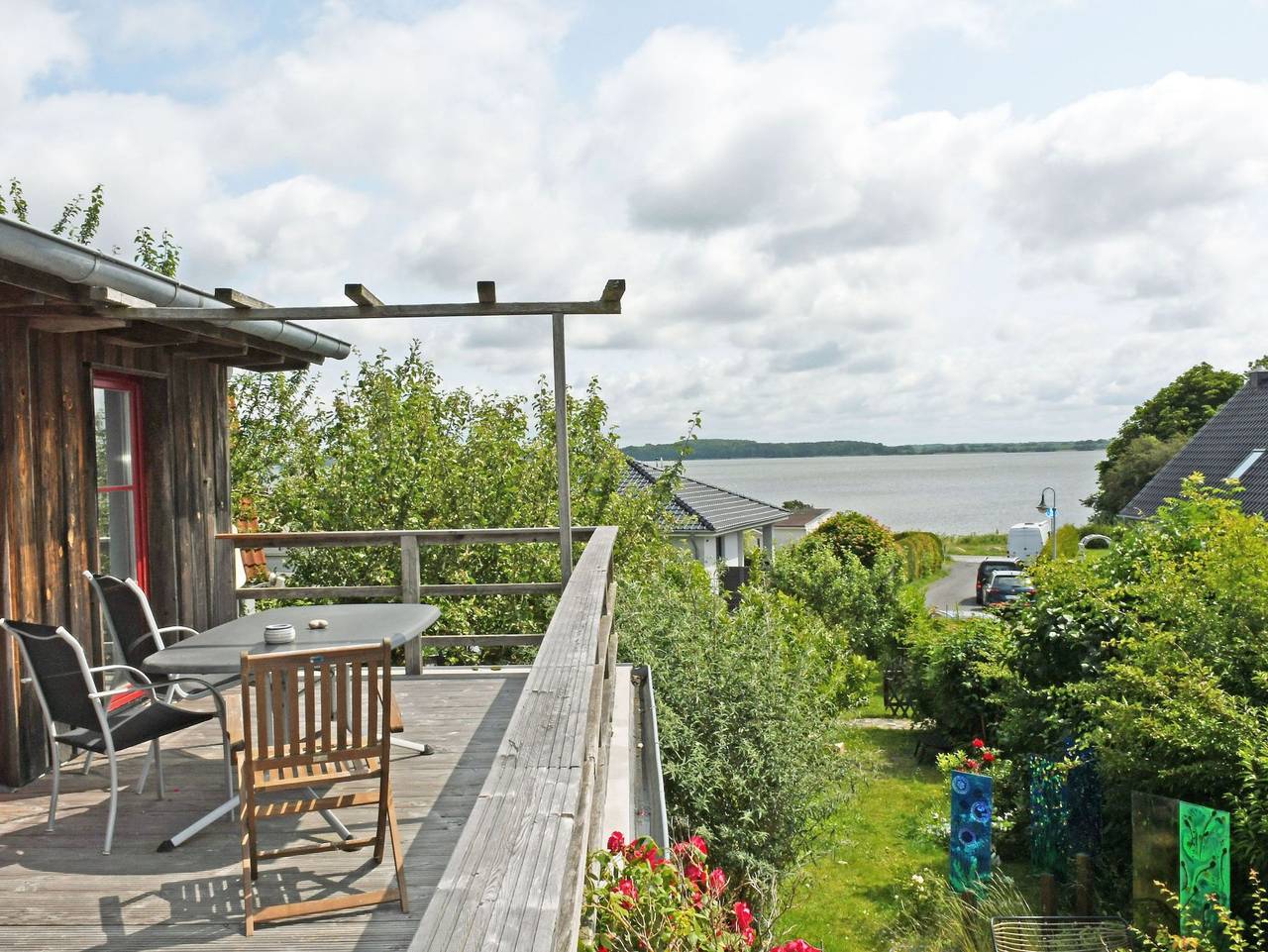 Ganze Ferienwohnung, Ferienwohnung mit Dachterrasse/Kamin nahe dem Strelasund - Ferienwohnung mit Dachterrasse/Kamin nahe dem Strelasund in Stralsund, Stralsund Umland