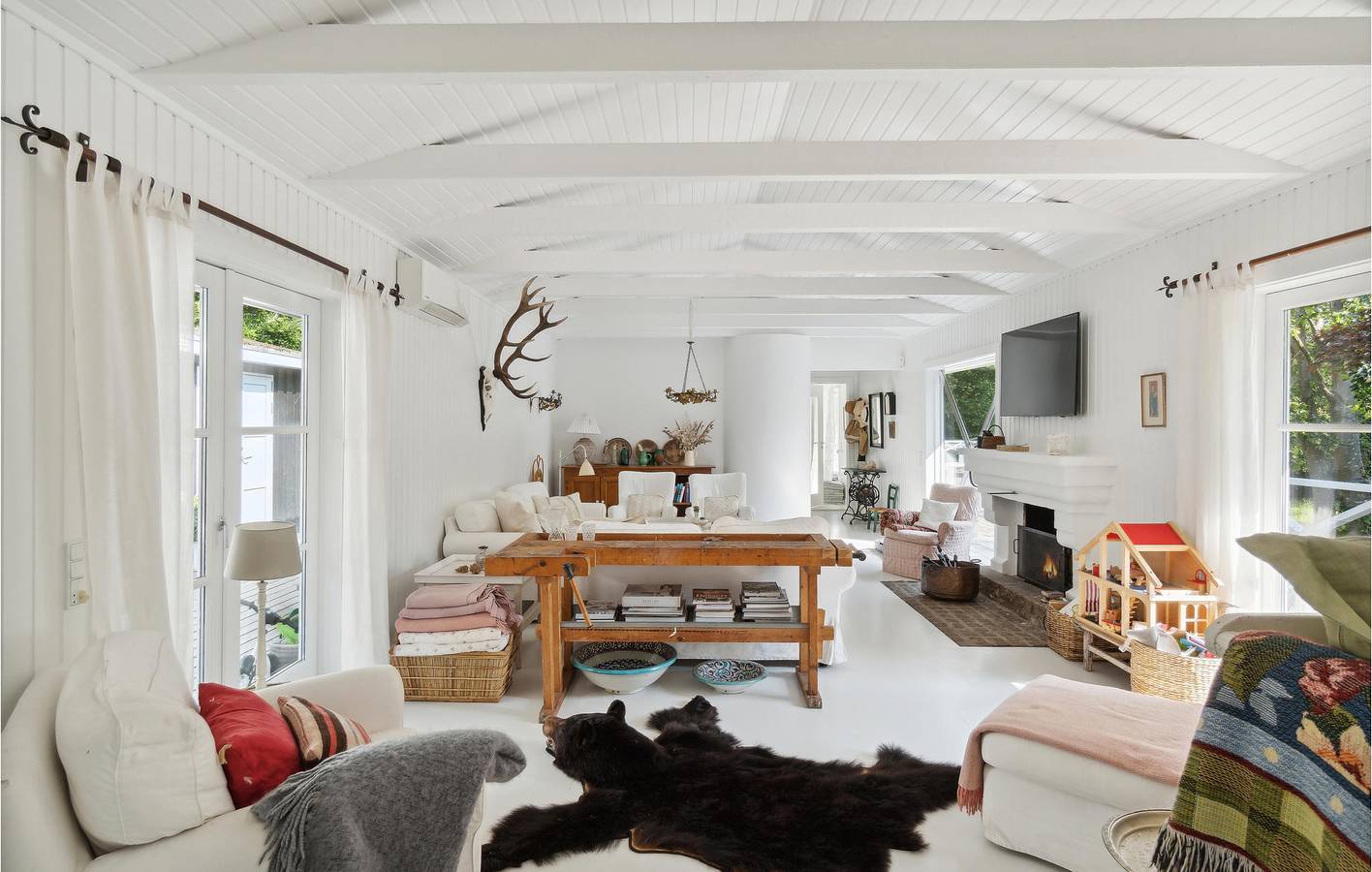 Ferienhaus für 10 Personen mit Terrasse in Hornbæk, Kattegat Küste